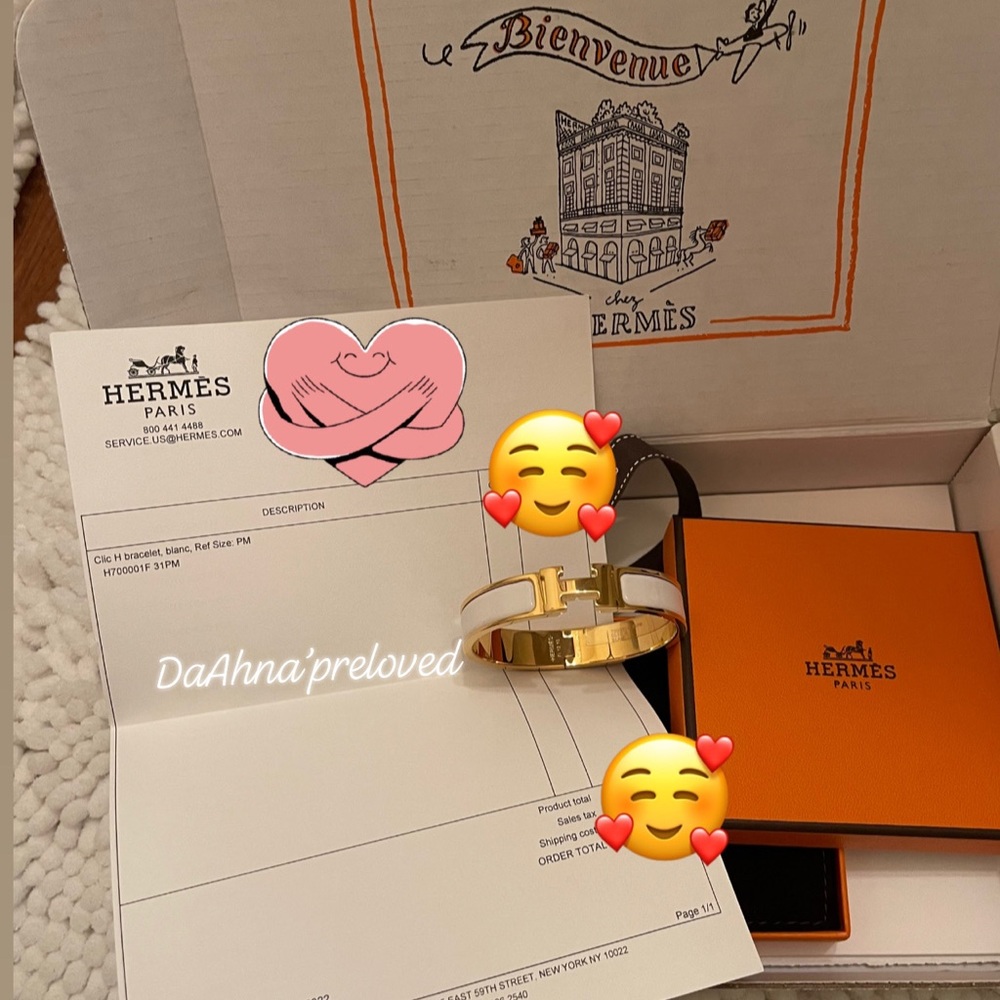Authentic Hermes bracelet